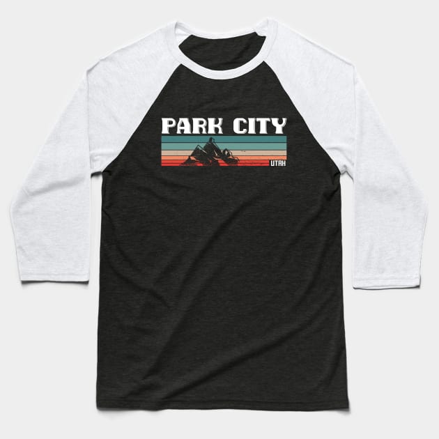 Utah Park City Baseball T-Shirt by Anv2